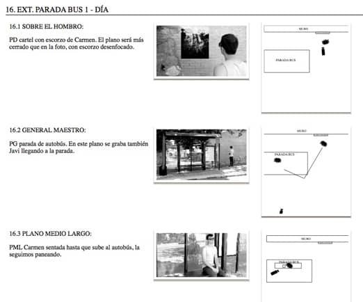 guion literario y técnico guión técnico aprendercine.com